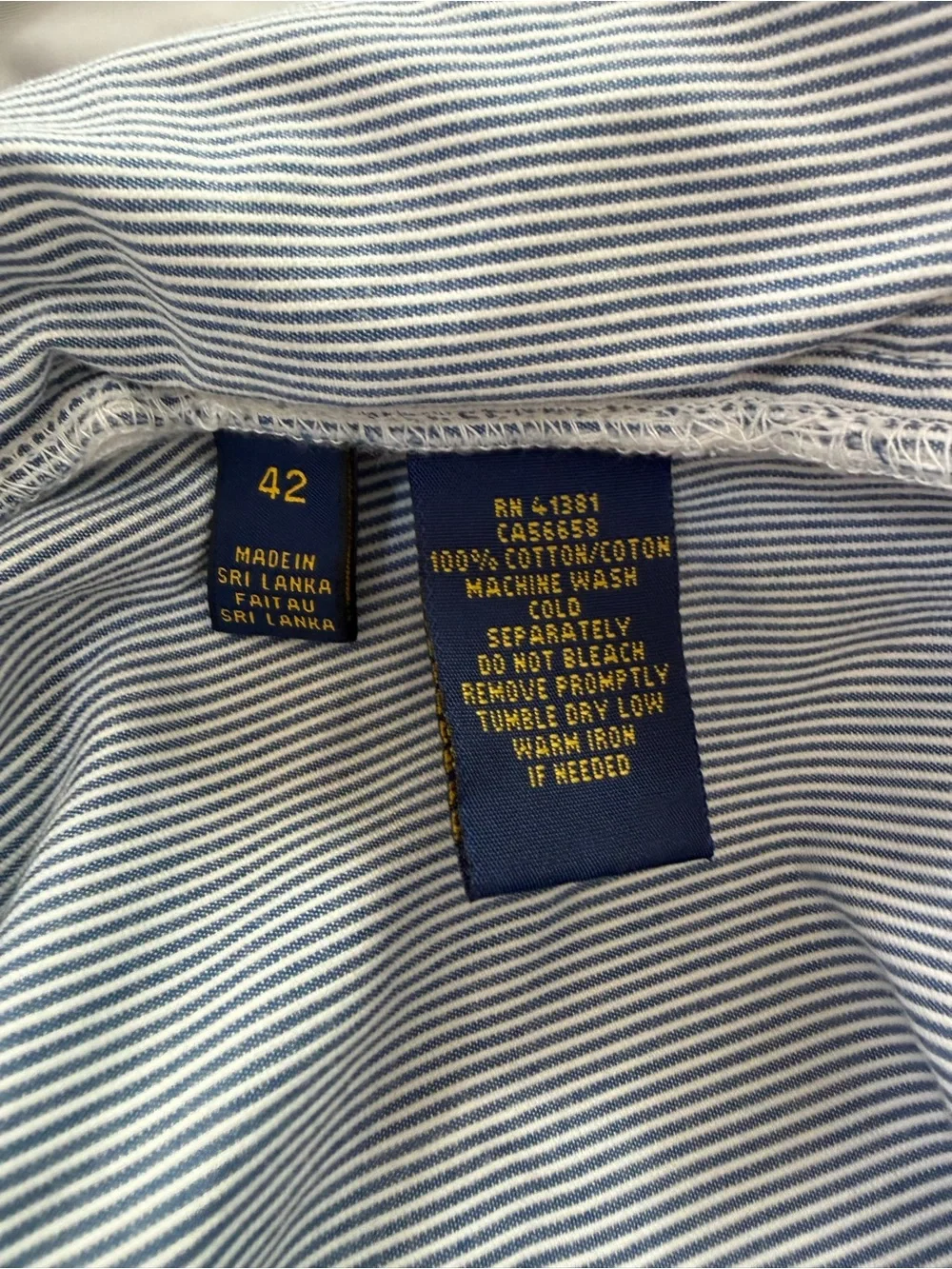 Polo Ralph Lauren Classic Fit Striped Shorts 100% Cotton